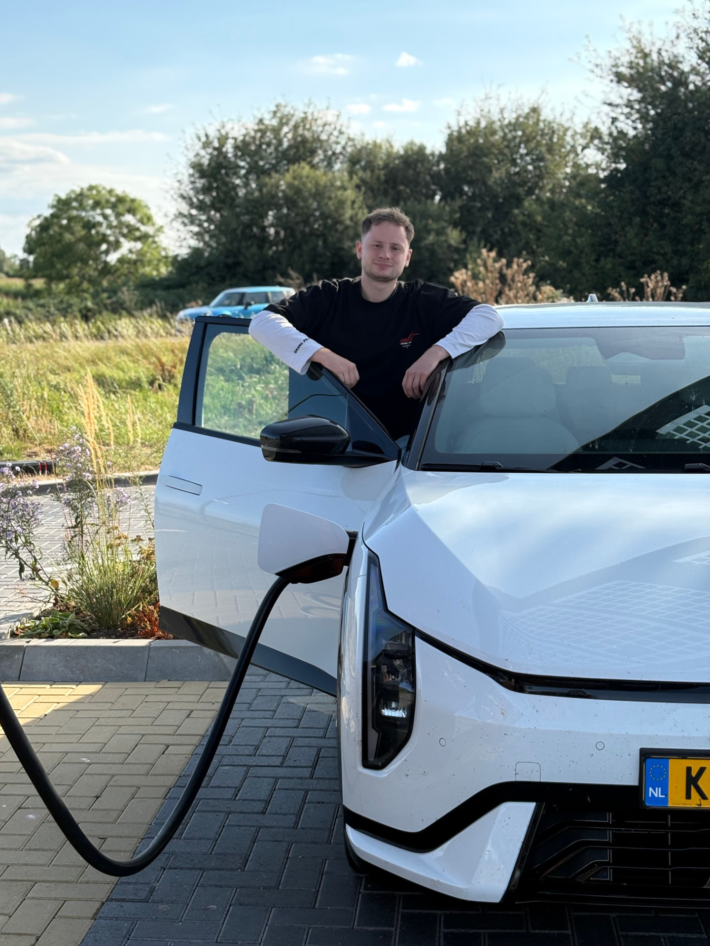 Adviseur van BS Groep bij zijn elektrische leaseauto